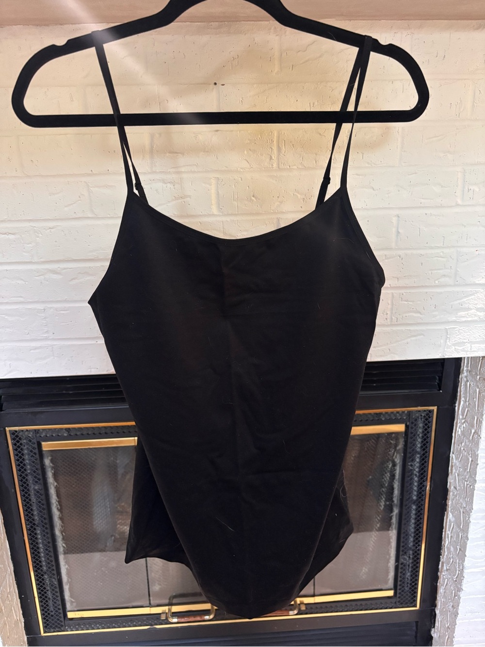 Zenana Outfitters Black Spaghetti-Strap Cami Tank